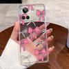Чехол для Realme GT Neo 3 RMX3560 Прозрачный Роскошный Милый Заяц с Сердечками Забавный Мягкий Силиконовый Чехол для Телефона Для Realme GT Neo3 150W Задняя Крышка