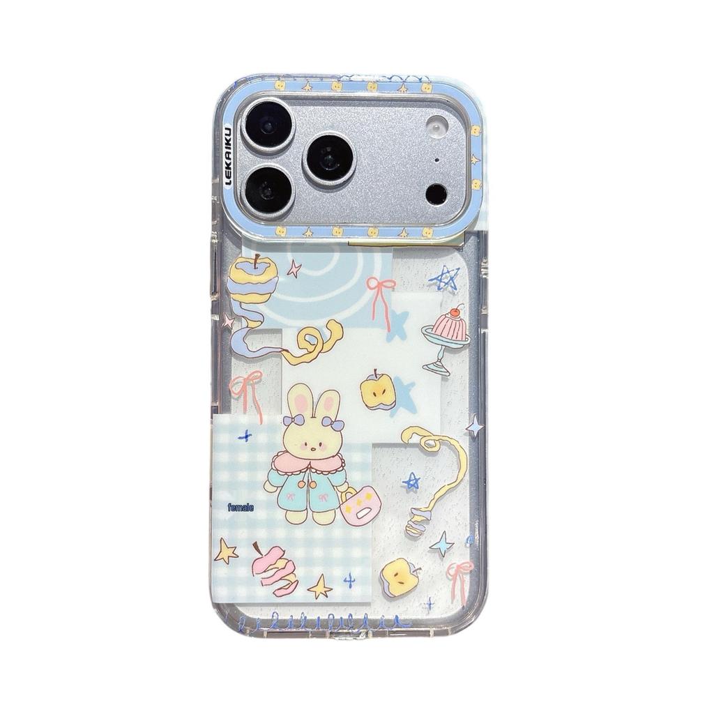 Модный бренд Apple Rabbit Чехол для iPhone17 Pro Max с защитой от падений, серия IMD Side Profile