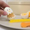 2 Pcs Fancy Cooked Eggs Cutter Household Boiled Eggs Creative Tools Bento Cut Flower Shaper