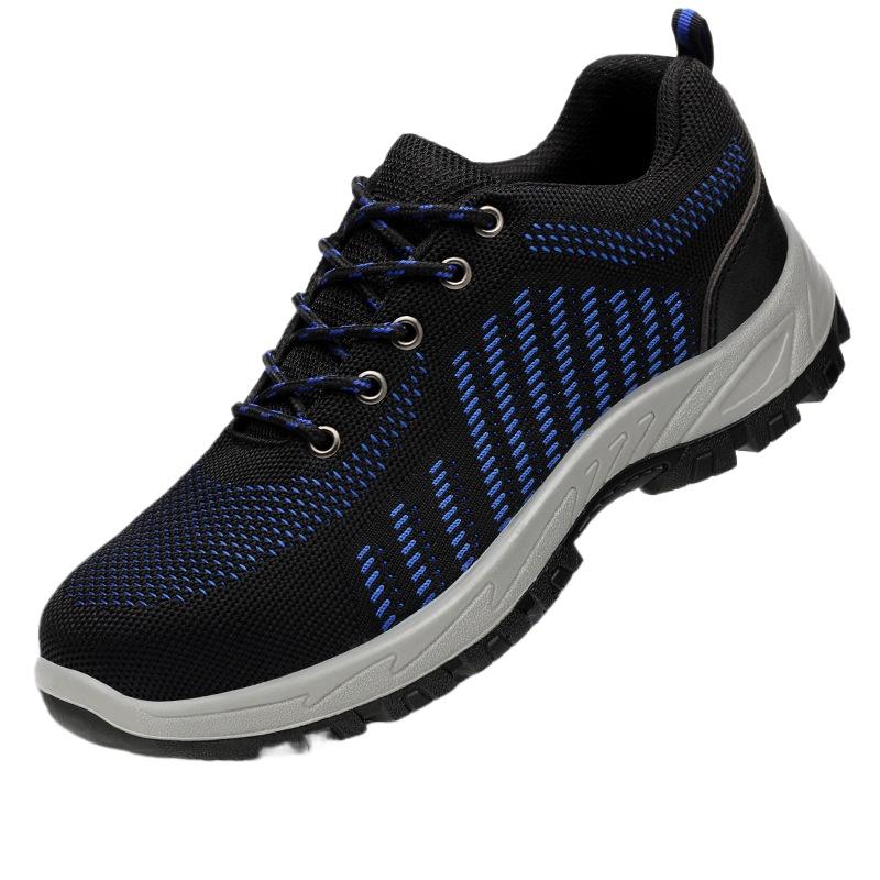 Обувь для страхования труда Мужская защитная обувь Противоударные и противопрокольные удобные защитные рабочие туфли со стальным носком