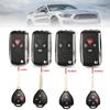 Корпус автомобильного ключа с 2/3/4 кнопками для Toyota/Avlon/Crown/Corolla/Camry RAV4/Reiz/Yaris/Prado