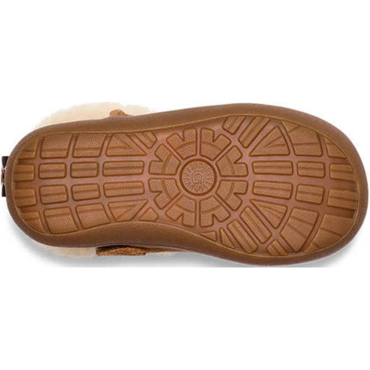 UGG Удобные повседневные нескользящие детские ботинки Детские ботинки Каштановые 1157631-CHE