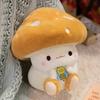 Whimsical Mushroom Plush Toy Material Children Room Decor Festival Gift Dolls