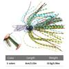 Buzzbait Chatter Bait Spinner Bait Безсорнячная рыболовная приманка 8 см-11,4 г джиг-головка танцор воблер для окуня, щуки, судака
