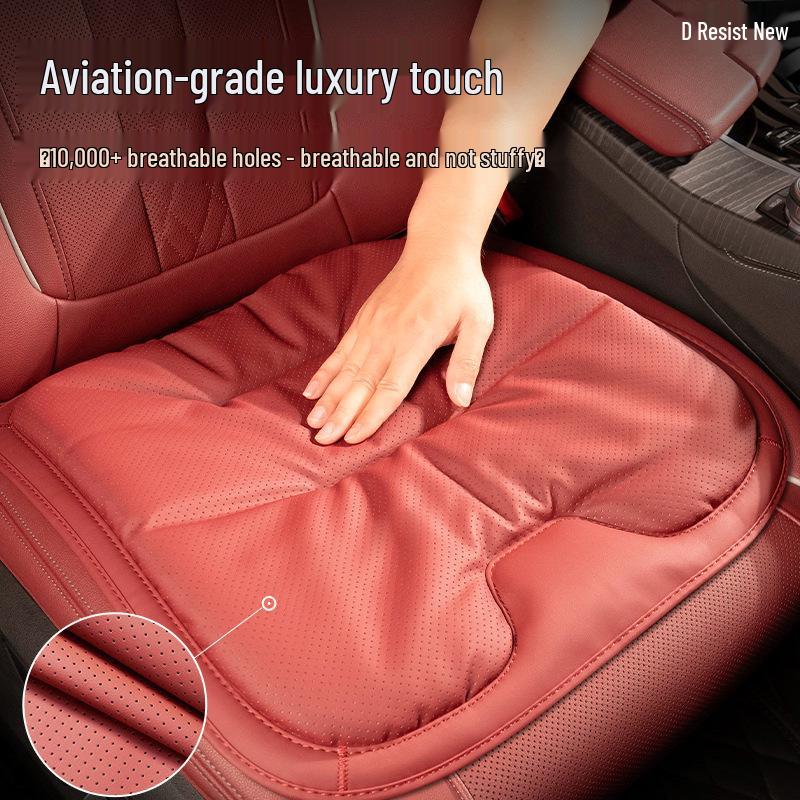 Всесезонные чехлы на сиденья автомобиля из кожи наппа для Mercedes-Benz, BMW, Tesla и Volkswagen - Мягкие для лета