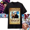 Хлопковая футболка оверсайз с принтом персонажей аниме One Piece для мужчин и женщин, удобная, в стиле Y2K, детская одежда, летний тренд, футболки