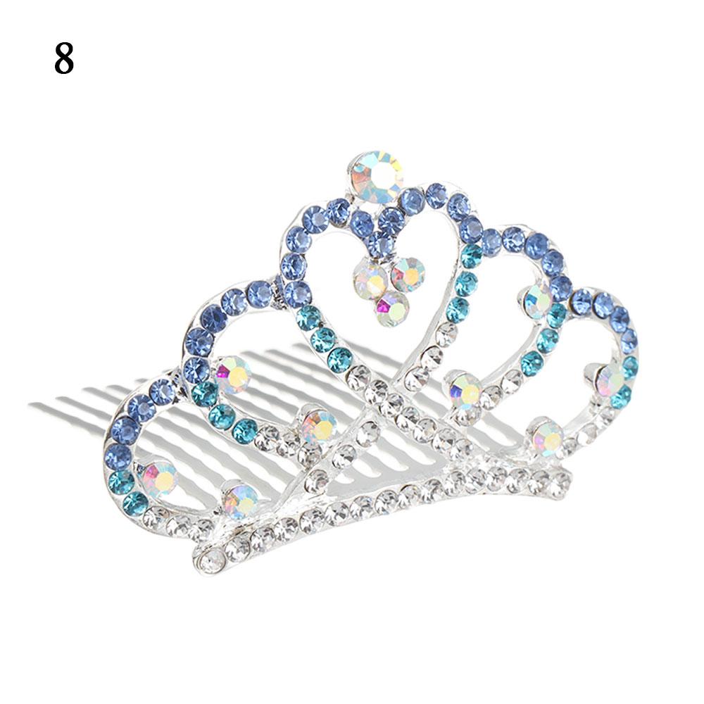 Birthday Present Crystal Party Children's Headwear Rabbit Crown Comb Hairpin
