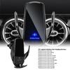 Умный Сенсорный Автомобильный Беспроводной Магнитный Держатель на Вентиляционное Отверстие Быстрая Зарядка 15 Вт для Мобильного Телефона