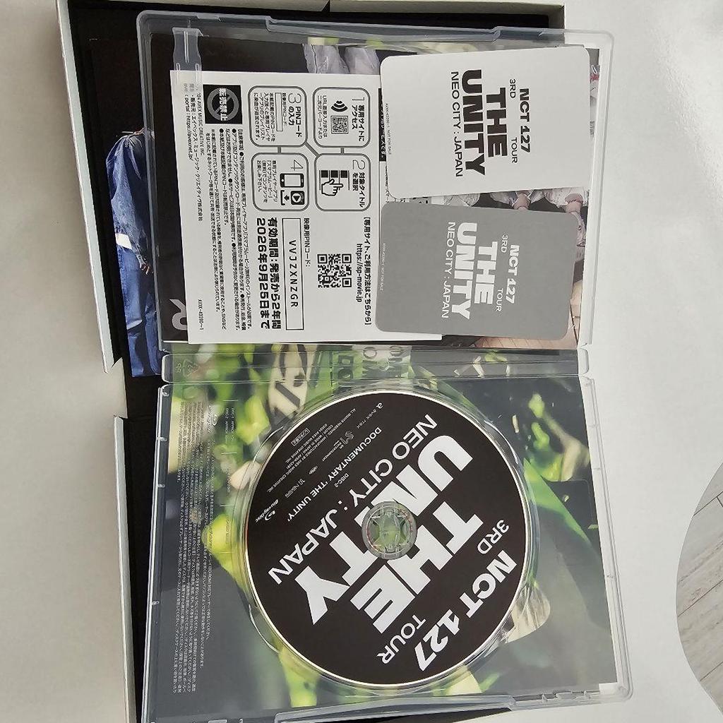 [USED] NCT 127 NEO CITY JAPAN THE UNITY DVD