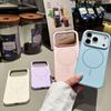Применимо к iPhone17promax чехол для мобильного телефона из жидкого силикона с тонким кольцом, магнитный, Apple 16, однотонный, полностью защитный чехол