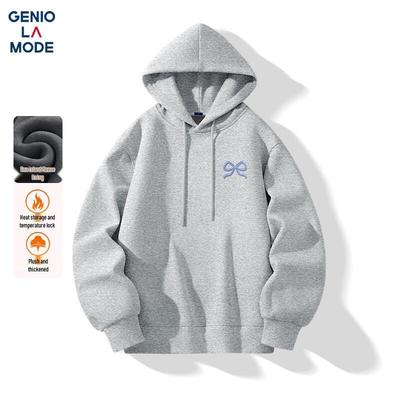 Мужская толстовка с капюшоном на флисовой подкладке GENIOLAMODE