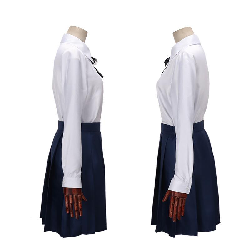 Anime BOCCHI THE ROCK! Yamada Ryo Cosplay Shirt Skirt Tie Socks Wig Uniform Suits Halloween Christmas Costumes