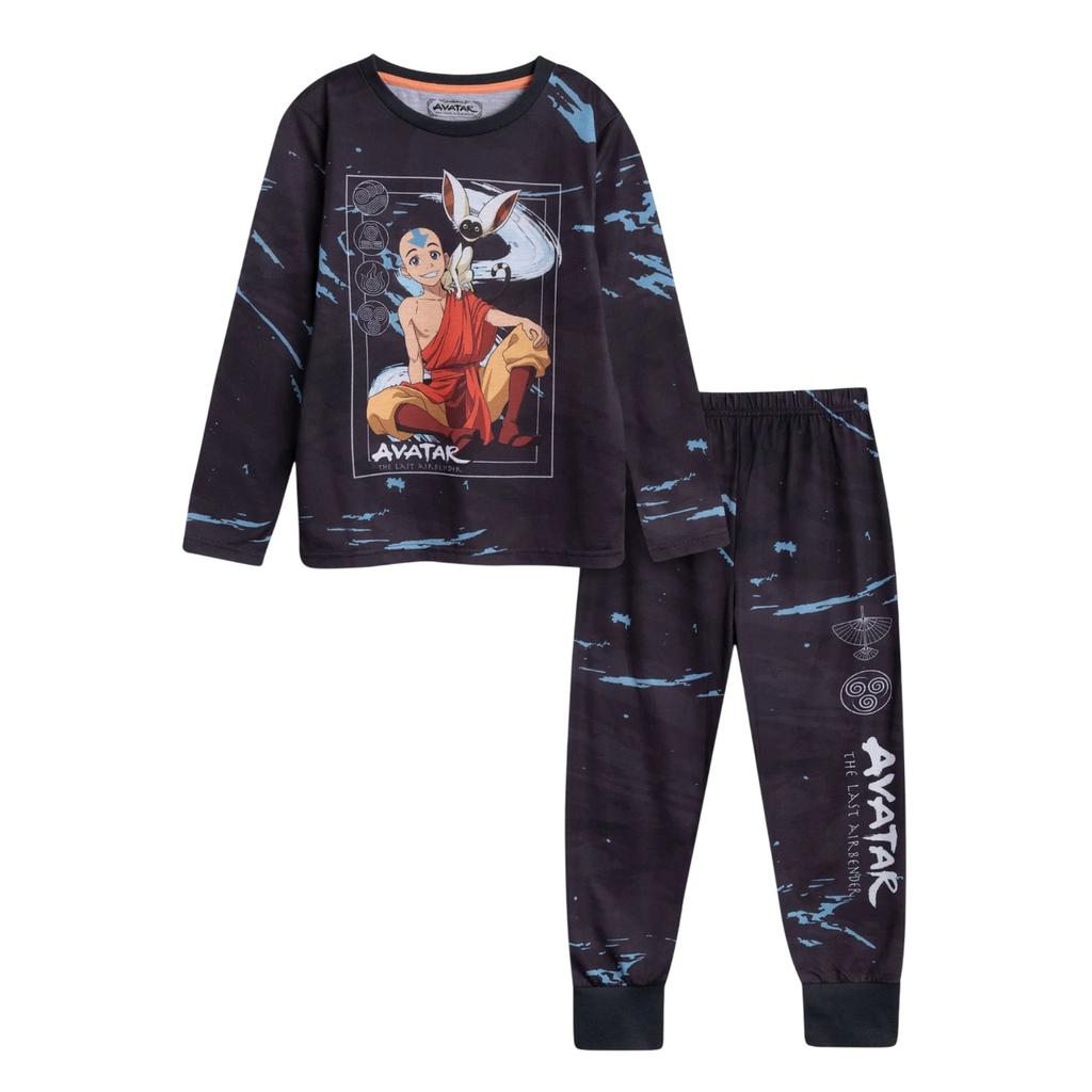 Avatar: The Last Airbender Boys Character Long-Sleeved Long Pyjama Set