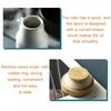 Wooden Cover Ceramic Oil Pot Household Leak-proof Oil & Vinegar Pots Porcelain Kitchen Soy Sauce Pot Oil Tank Seasoning Bottle