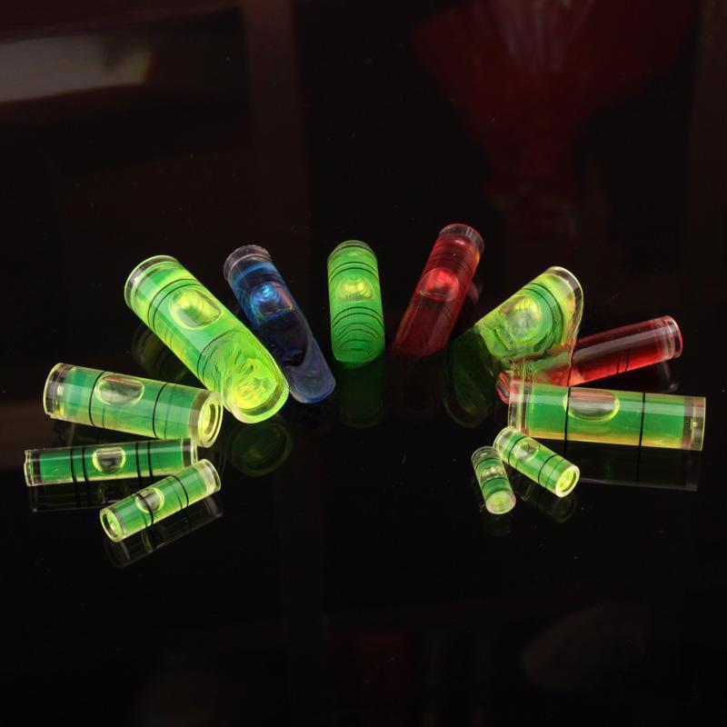 Mini Cylindrical Green Bubble Level for Precision Alignment and Installation
