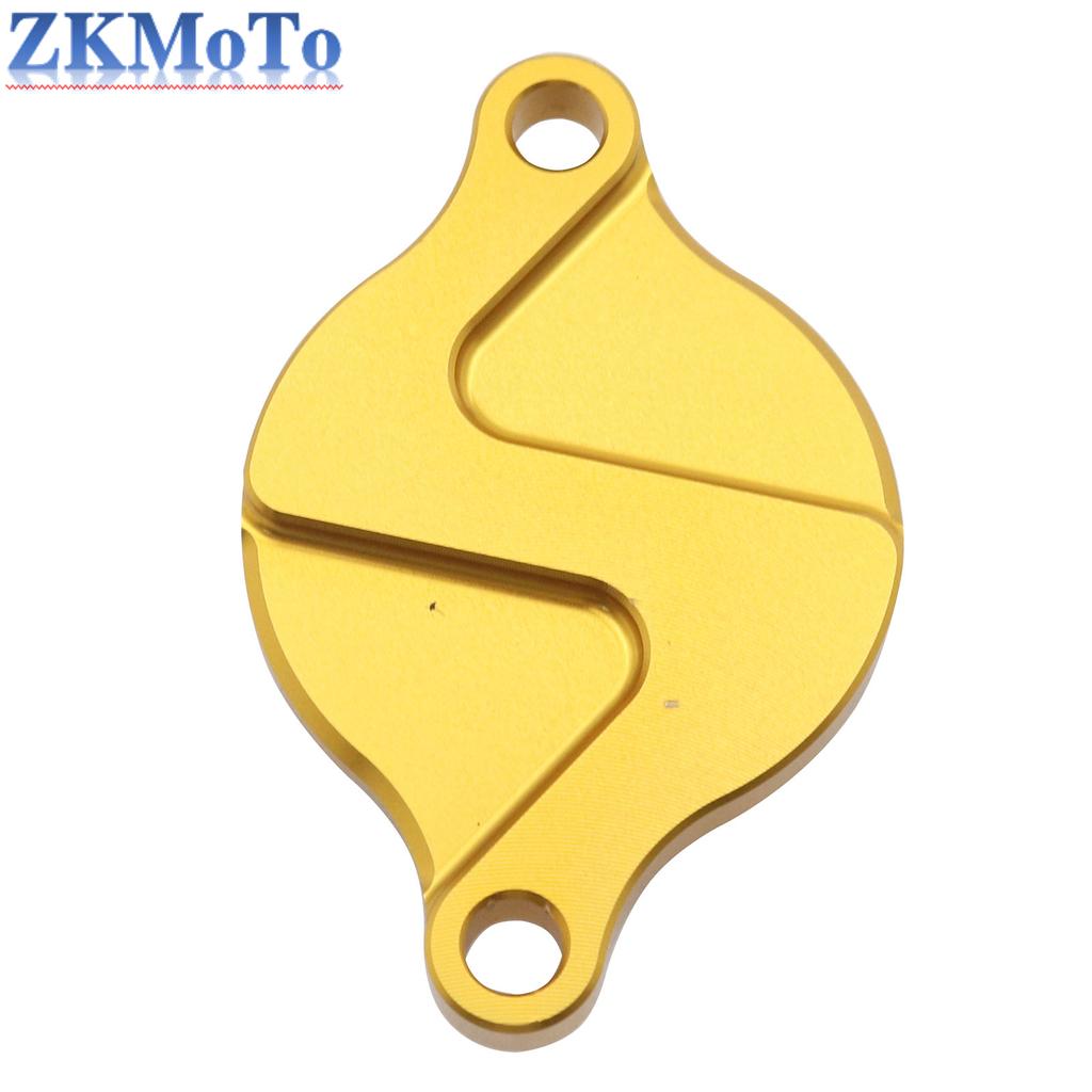 Motorcycle CNC Aluminum Oil Filter Cover For Suzuki RMZ250 RMZ450 RMZ450Z RMZ 250 450 450Z 2005-2014 2015 2016 2017 2018 2019