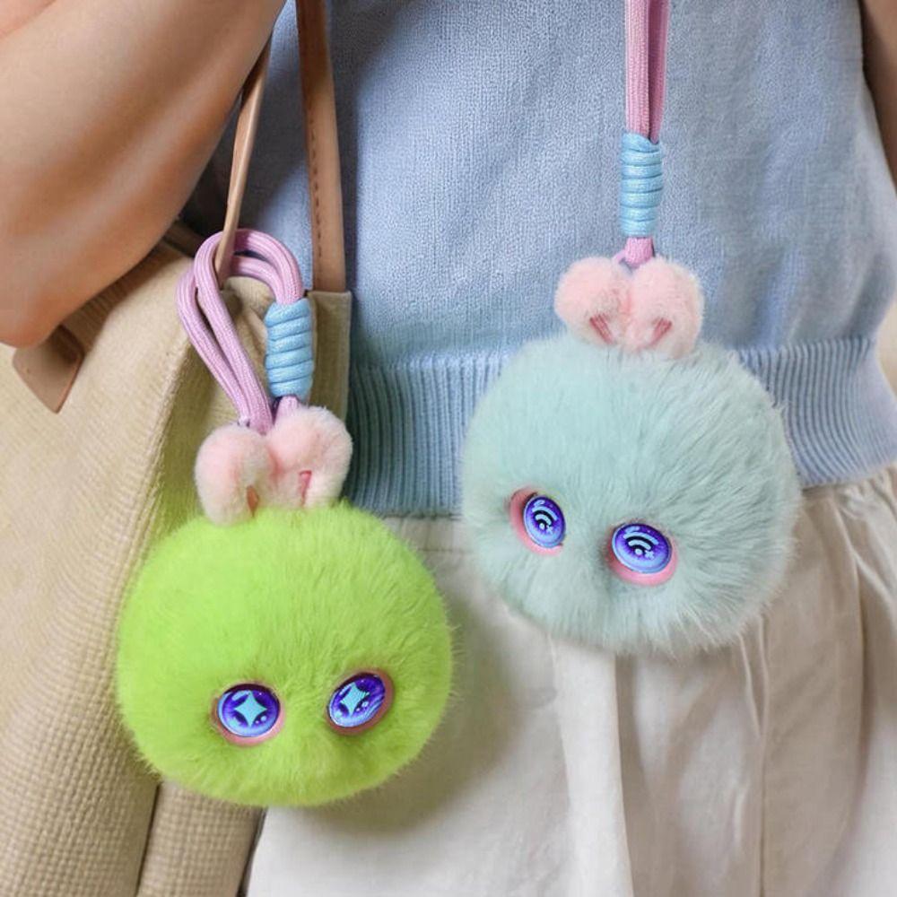 66 Languages Interactive AI Plush Companion Pendant AI Cat Plush Toy Desk Decor