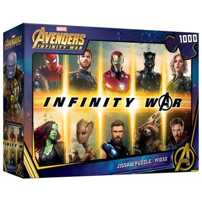 Пазл Life Marvel Avengers Infiniti War Jigsoru Puzzle M1032, 1000 деталей, разноцветныеПопулярные корейские куклы и игрушки