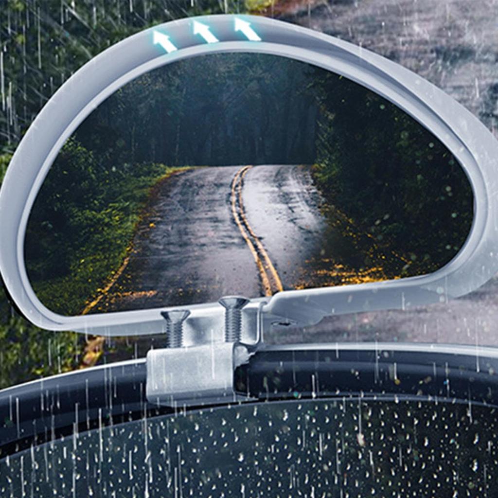Extended Rearview Mirror, Wide Angle Rearview Mirror | Rearview Mirror Extender Anti-Glare Extended Curved