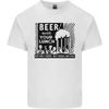 Beer with Your Lunch Funny Alcohol Mens Light Cotton T-Shirt