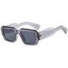 Fashion Trendy Square Sunglasses With Uv400 Protection For Casual Wear