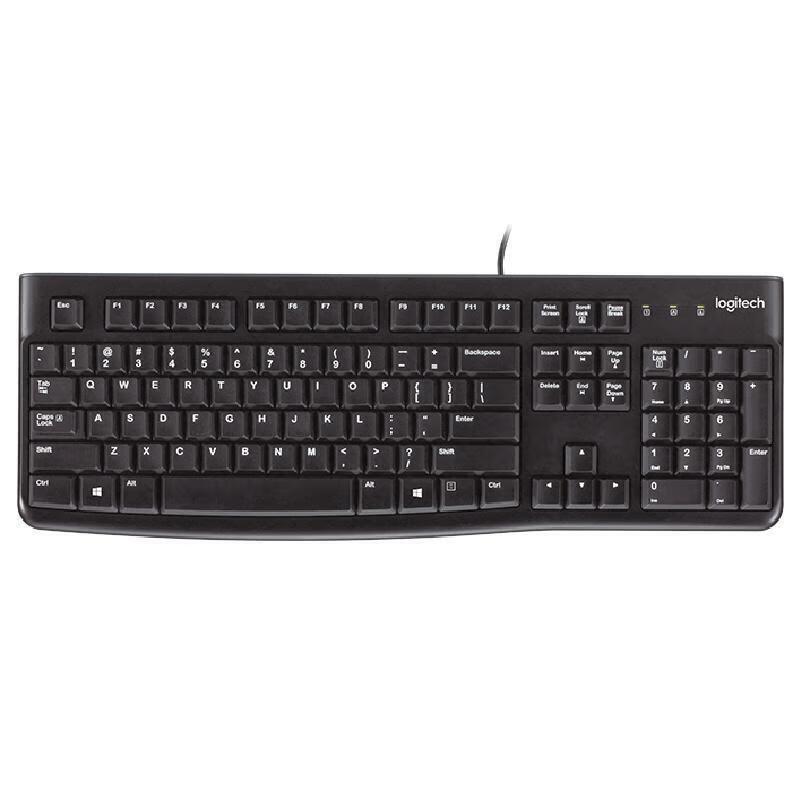 Logitech MK120 Wired USB Keyboard and Mouse Combo