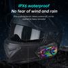 Y10 Max Motorcycle Helmet Intercom CVC+DSP Dual Intelligent Noise ReductionInter Comunicador IPX6 Waterproof