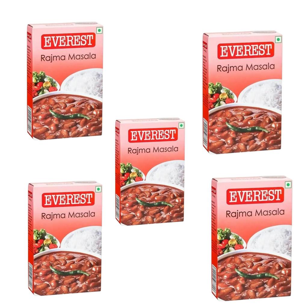 Danvin Everest Rajma Masala Spice Mix 100 G X Pack of 5 For Rich Flavorful Indian Kidney Bean Curry Seasoning Blend