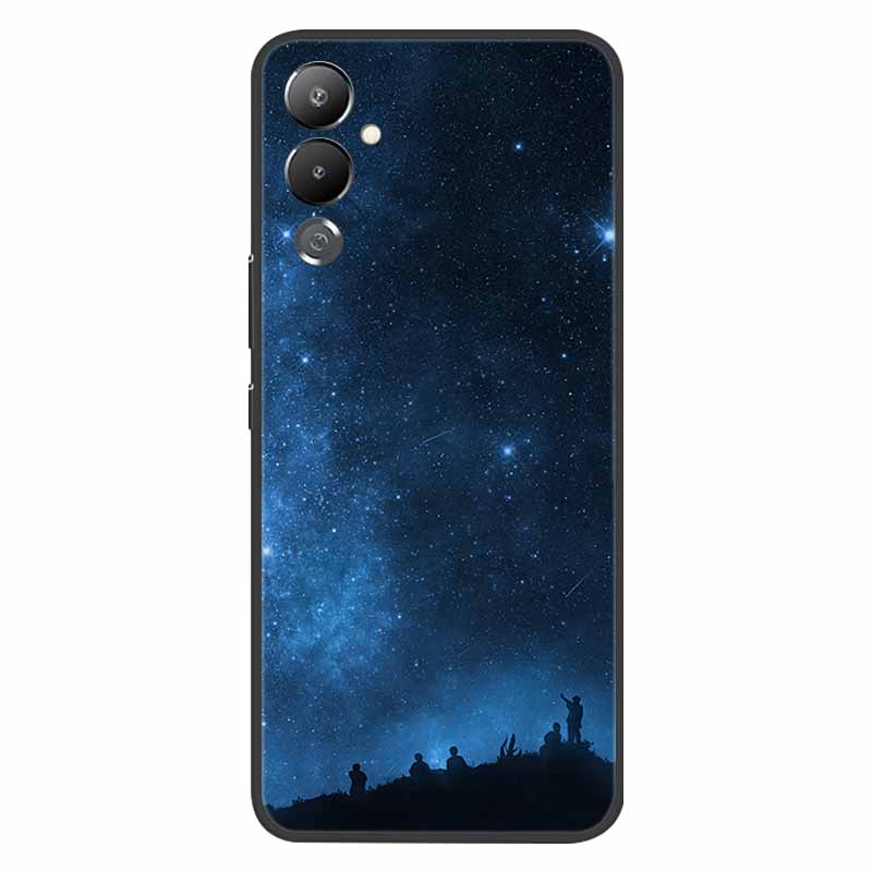 For Tecno Pova 4 Case Pova4 TPU Wolf Cat Marble Silicone Bumper Cover for Tecno Pova 4 Phone Case 6.82 inch 2022 Soft Cover