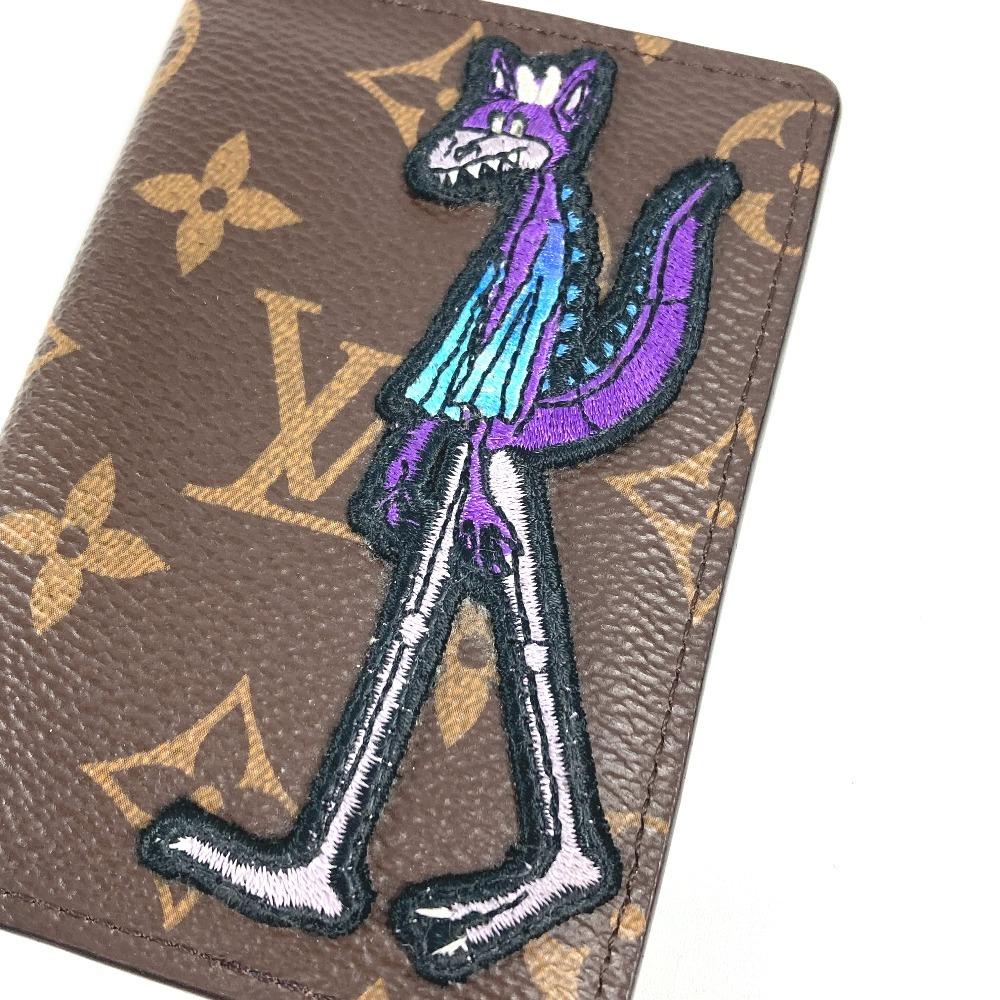 Louis Vuitton M80154 LV Friends Монограммный патч Органайзер Дупош Чехол для визитных карточек