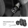 5PCS Car-Styling Wheel Tire Valve Rims Stem Caps Dust Decor For Lexus CT200h ES250 ES300h NX300h RX350 IS250 IS200 GS300 wzdf76