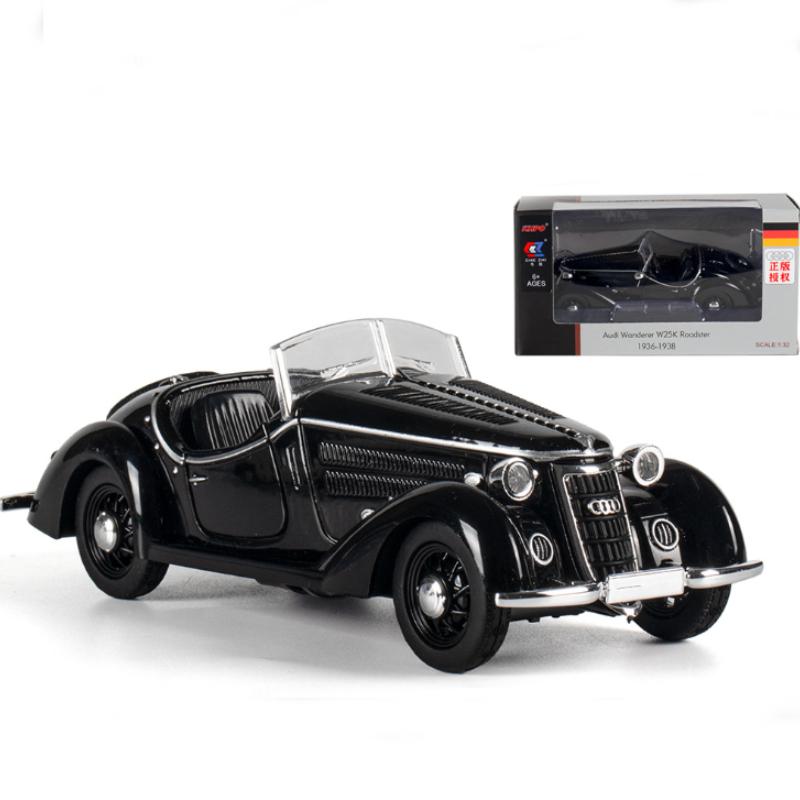 1:32 весы W25K 1936, модель автомобиля, литая под давлением, игрушечная машина, звуки и свет, хобби для коллекции, детские подарки на день рождения, масштабная модель автомобиля