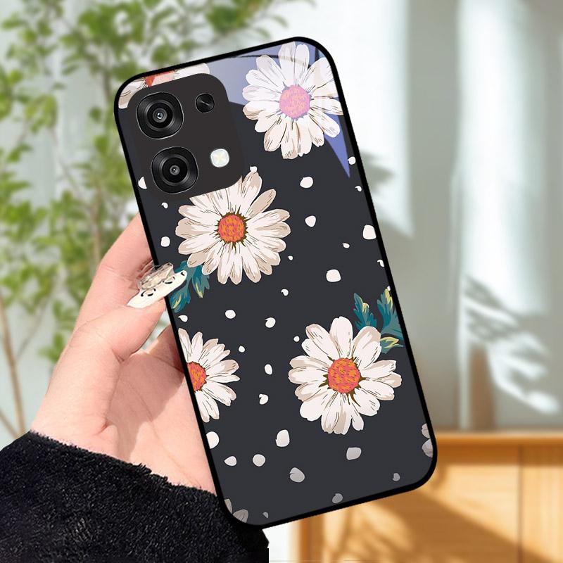 For OPPO F31 5G Case A6 Pro CPH2781 CPH2799 Luxury Tempered Glass Phone Case For OPPO A 6 Pro A6Pro Anti Fall Cover Shell Fundas