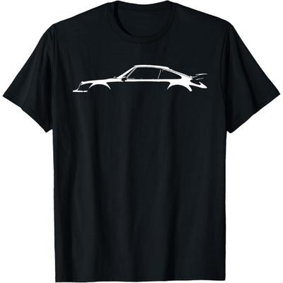 Легендарный гоночный спортивный автомобиль Иконический силуэт гоночного автомобиля Футболка