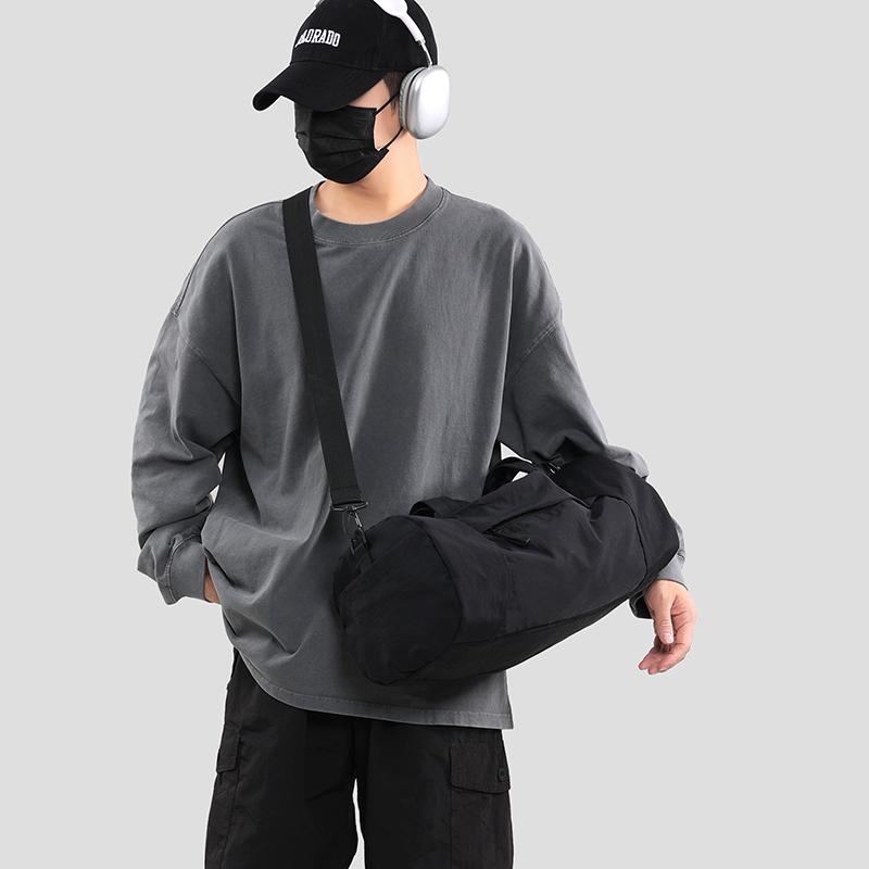 Дорожная сумка для мужчин и женщин, сумка для багажа, спортивная, тренировочная, сумка для йоги, сухая, влажная, разделительная, сумка через плечо на короткие расстояния