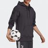 Adidas Спортивный пуловер с капюшоном Juventus SSP, мужские топы, черный FR4211