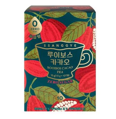 Ssanggye Premium Korean Rooibos Cacao Herbal Tea – Без кофеина, традиционная смесь