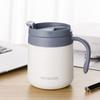 Stainless Steel Coffee Cup Solid-color Water Bottle Drinkware Insulated Cup  Hot Cold Drinks