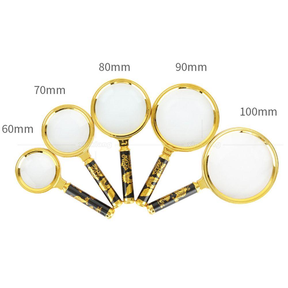 High Quality HD 10X Handheld Magnifying Glass Lens Microscope Reading Jewelry Magnifiers