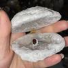 Natural Crystal Ring Box Agate Pendant Proposal Confession Jewelry Box