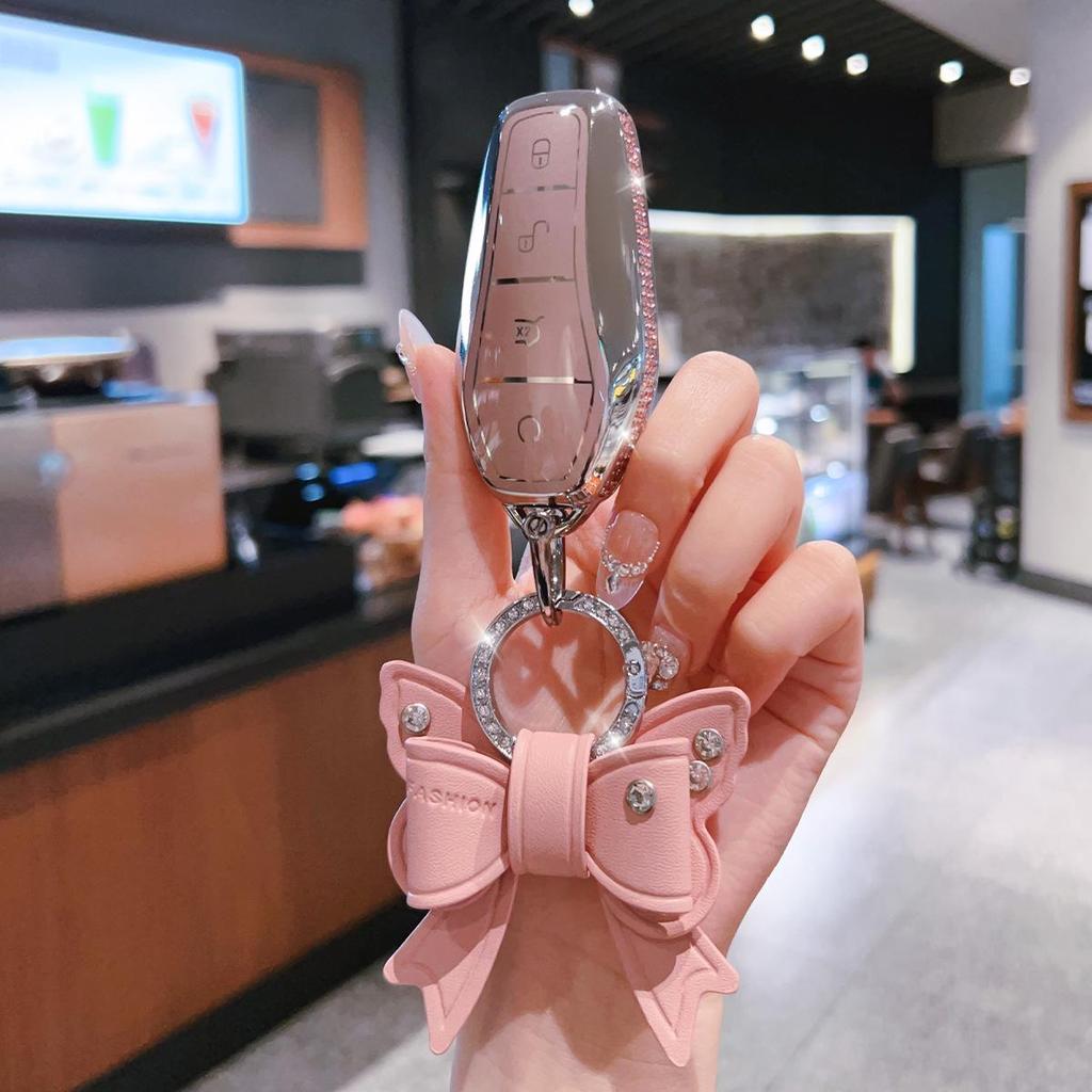 Чехол для ключа BYD для Qin PLUS, Tang DMI, Dolphin, Seagull, e2, Song Pro, Qin, Han EV, e6