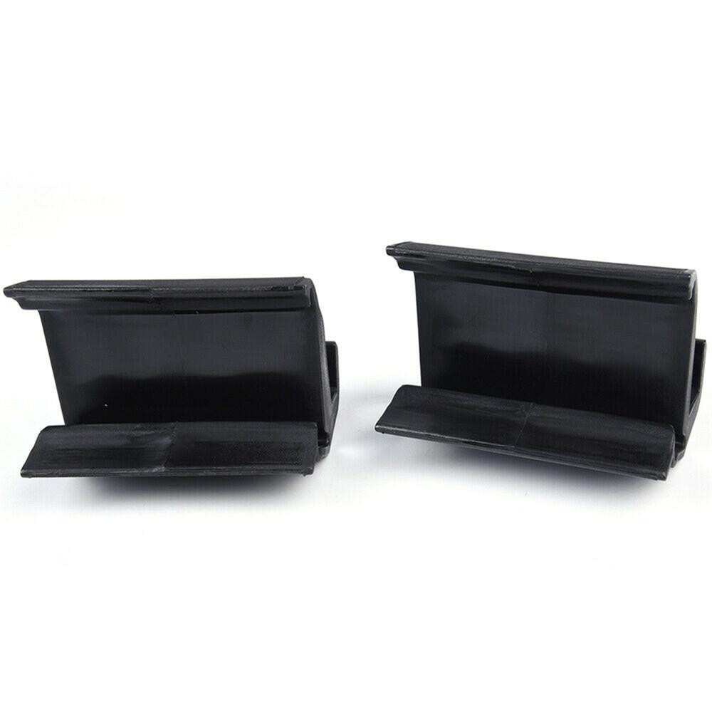 2 шт. Зажим для фиксации мягкого верха заднего стекла для Jeep Wrangler JK JKU 2007-2018 Черный