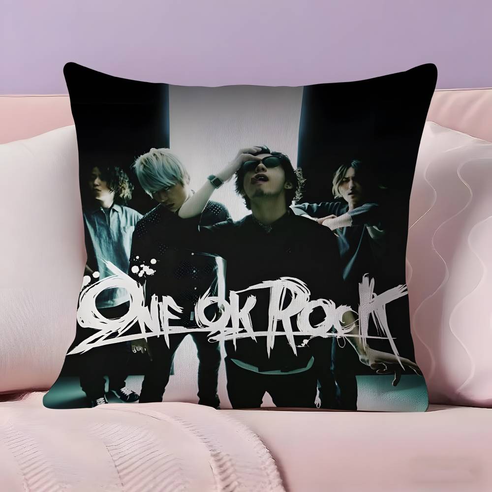 ONE OKBand O-ONE OK R-ROCK Ambitions Pillow Case Ultra Soft Skin Friendly Fabric Cloud Like Comfort & Concealed Zipper