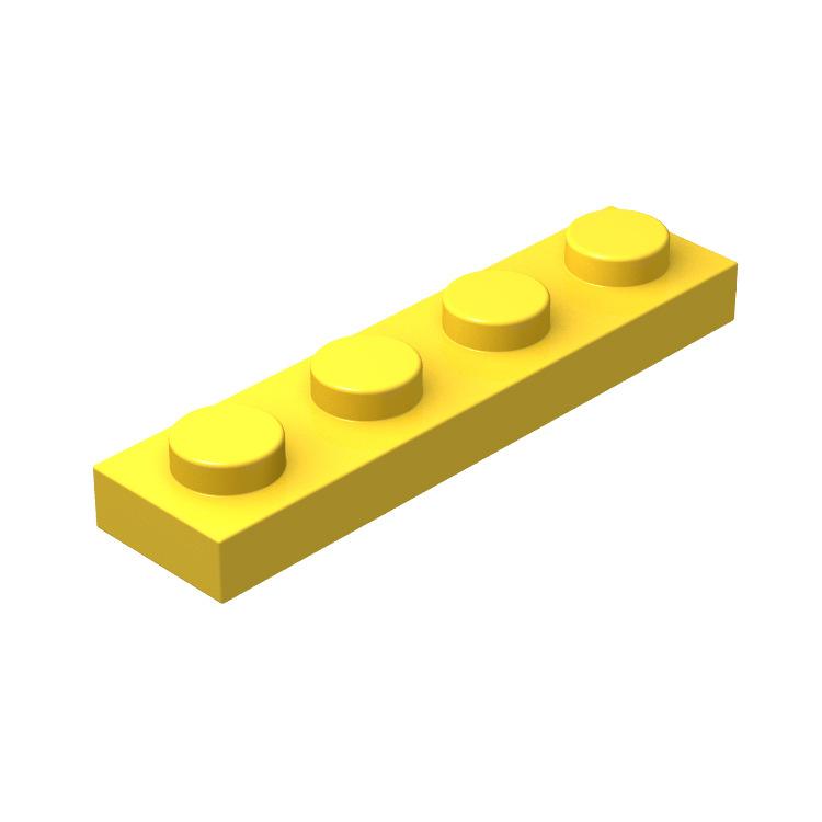 MOC 3710: Сборка, частицы, аксессуары, компоненты, доска 1x4, 20 деталей, разноцветные строительные блоки, развивающая игрушка-город.