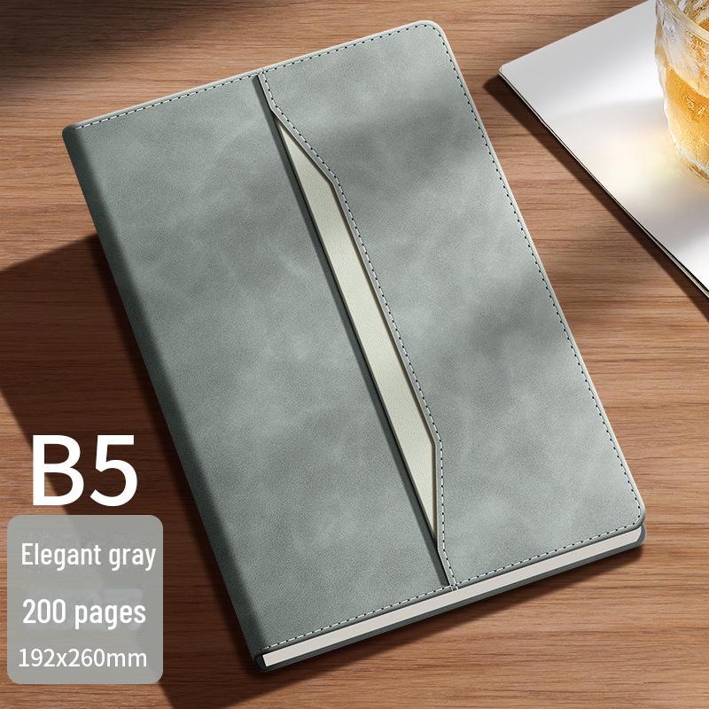 Корпоративный дневник 2024 г.: Упрощенный офисный блокнот для совещаний и записей, эксклюзивная корпоративная версия