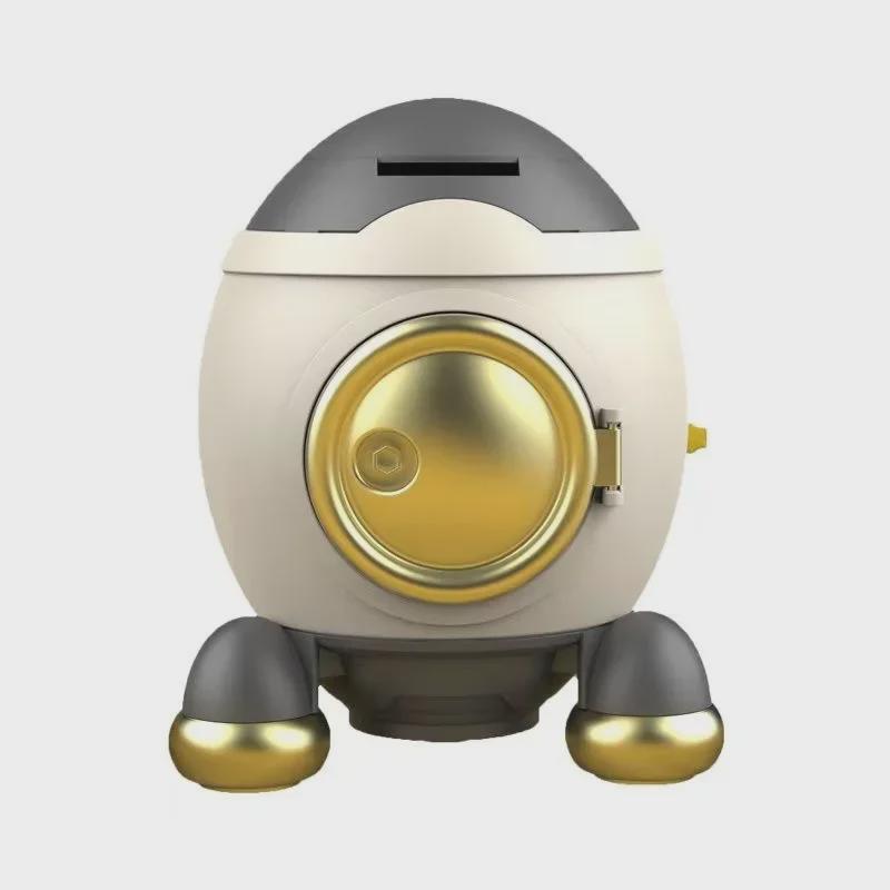 Копилка-ракета своими руками для детей – большая емкость, креативная и безопасная подарочная игрушка