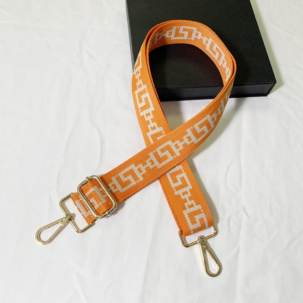 Бесплатная доставка за границу: 3,8 см Цветной ремень на плечо из искусственной кожи - Утолщенный аксессуар для сумки