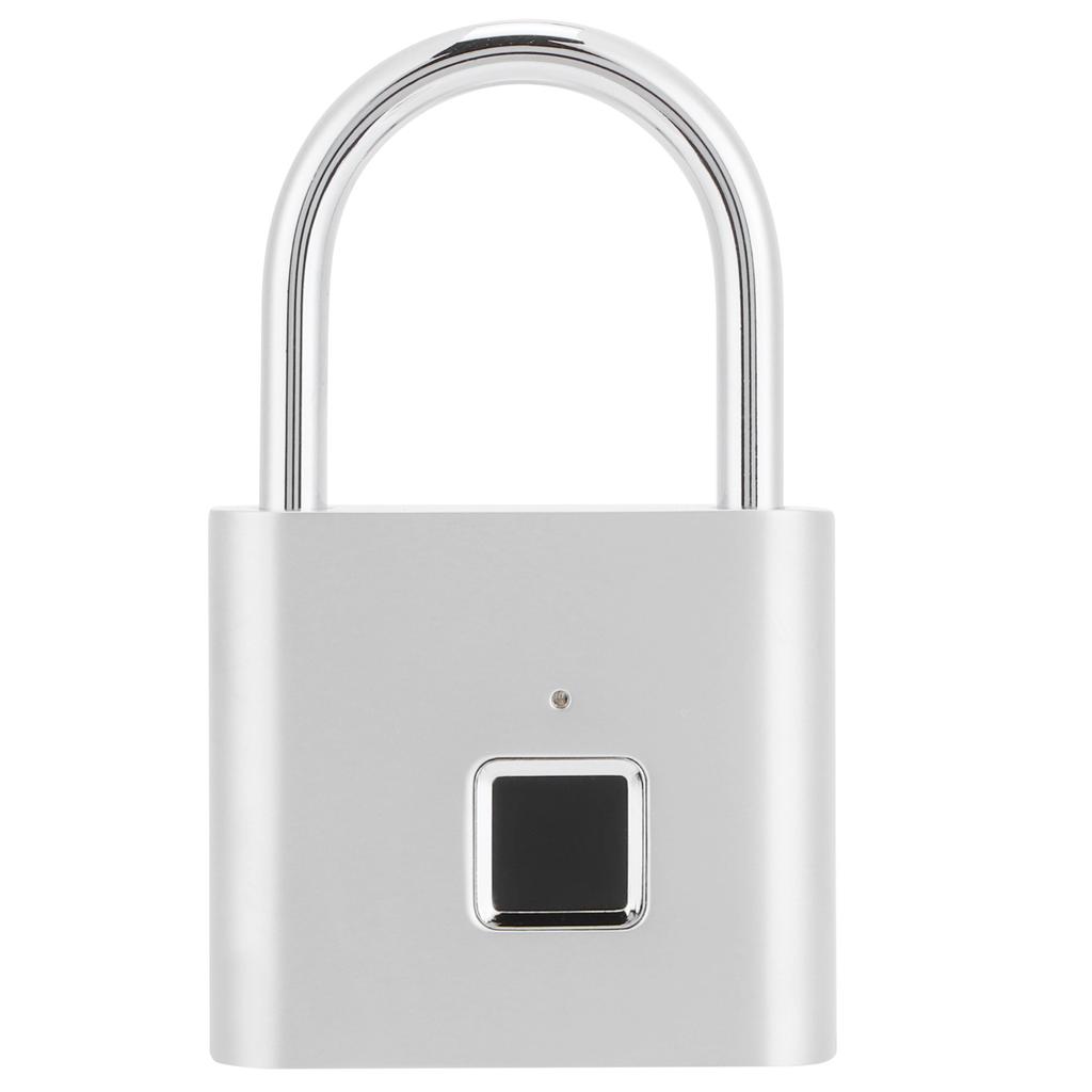 Fingerprint Padlock AntiTheft Intelligent Electronic Lock for Home Office Cabinet Dormitory