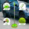 Car Cleaning Brush Microfibre Mop Telescopic Car Wash Brush with Extendable Handle & Scratch Free Head Car Washing Kit - Suitable