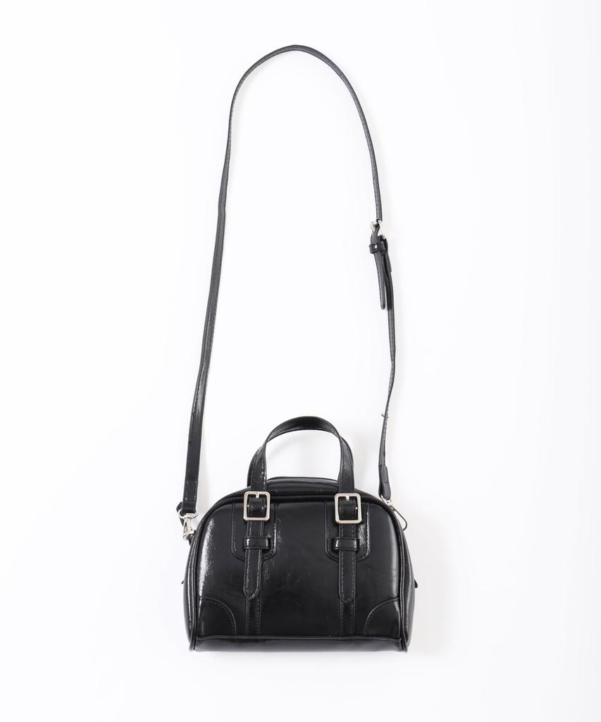 WEGO PHILLY Shoulder Bag with Belt Girly and Perfect Gift for Size Black 2-Way Design, Casual, Women, F,